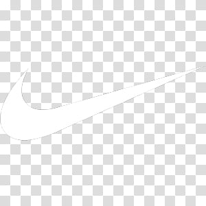 Light Dock Icons, nike, white Nike logo 