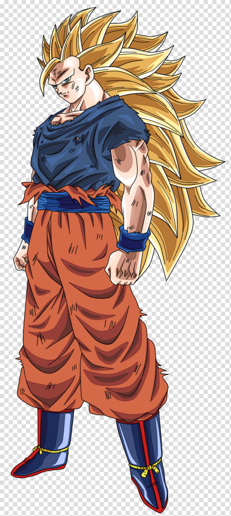 Goku ssj Chibi |FacuDibuja transparent background PNG clipart | HiClipart