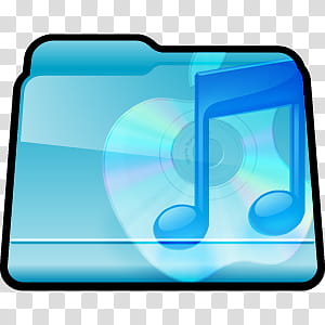 Folder Icons ICO , iTunes, music files transparent background PNG clipart