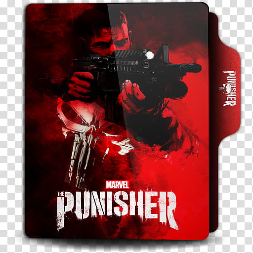 Marvel The Punisher Series Folder Icon, TP MF () transparent background PNG clipart