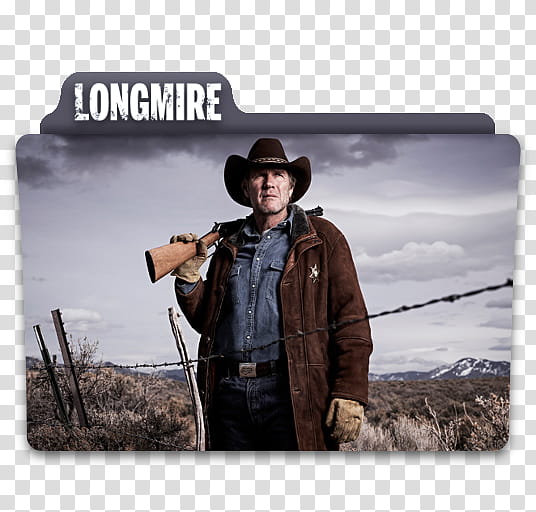 Longmire Folders, Longmire cover art transparent background PNG clipart