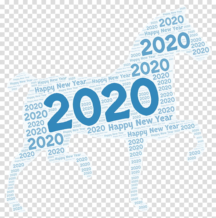 Happy New Year Logo 2020, Happy New Year 2020, Water, Line, Text transparent background PNG clipart