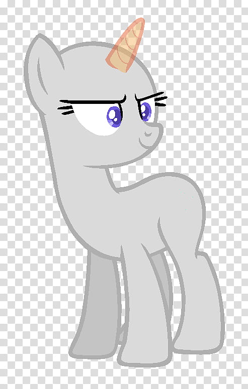 Base Good the body fits in the guitar case, gray My Little Pony character art transparent background PNG clipart