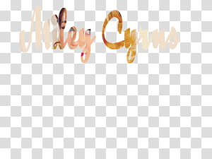 Texto de Miley Cyrus transparent background PNG clipart thumbnail