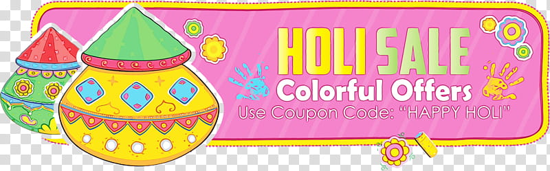 pink, Holi Sale, Holi Offer, Happy Holi, Watercolor, Paint, Wet Ink transparent background PNG clipart