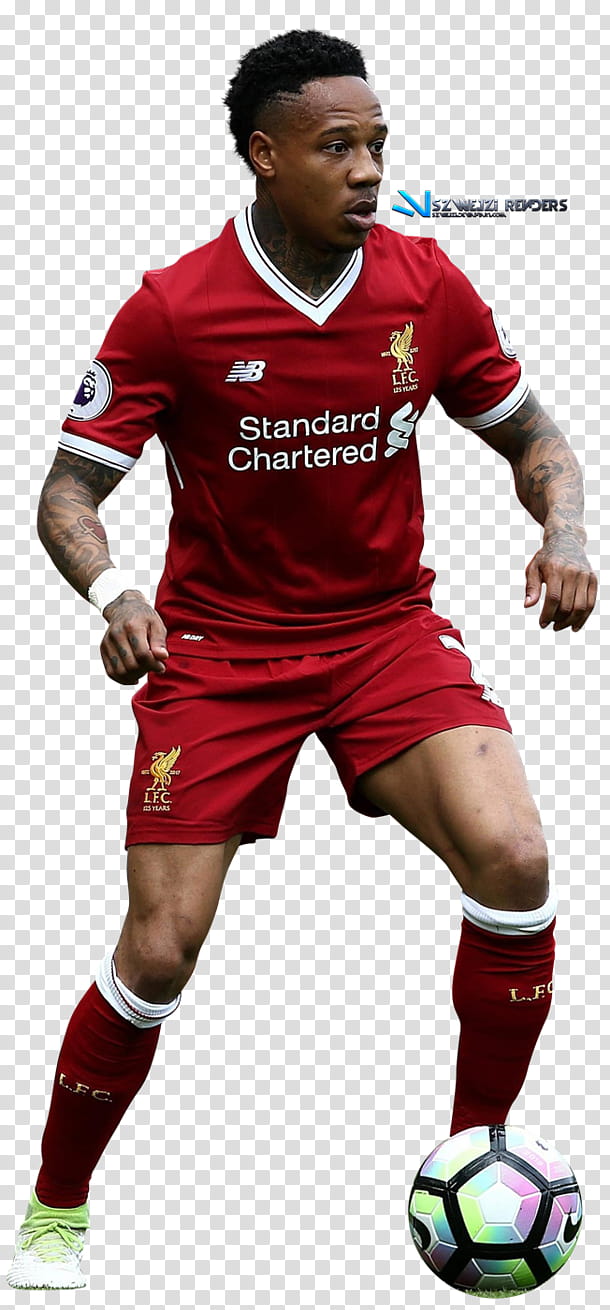 Soccer Ball, Nathaniel Clyne, Liverpool Fc, Football, Football Player, England National Football Team, Rendering, Jersey transparent background PNG clipart