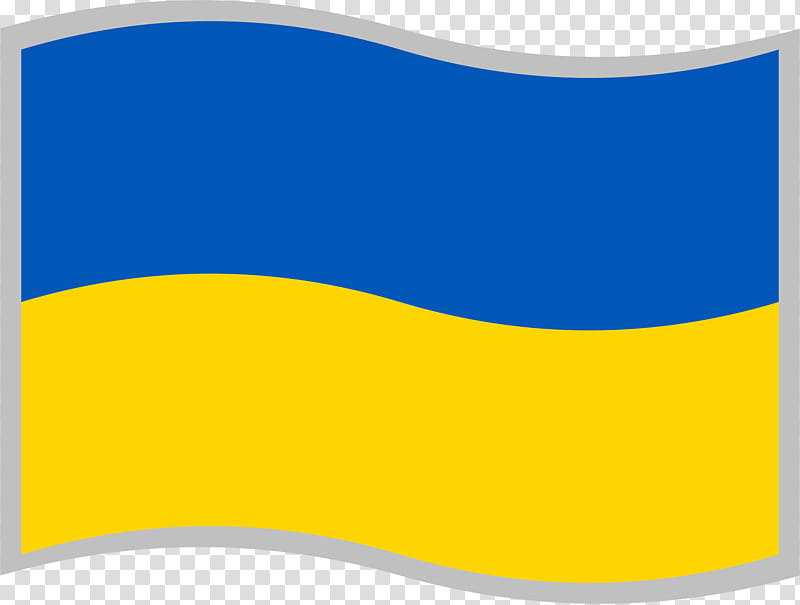 Flag, Ukraine, Flag Of Ukraine, Ukrainian Language, Yellow, Line, Electric Blue, Rectangle transparent background PNG clipart