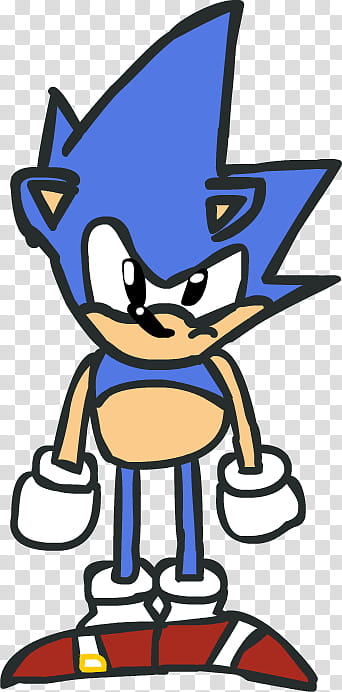 Toei Sonic (Flash fanart) transparent background PNG clipart