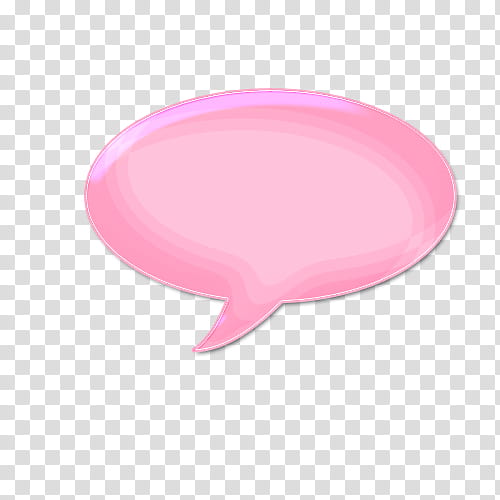 Pink, pink message cloud illustartion transparent background PNG clipart