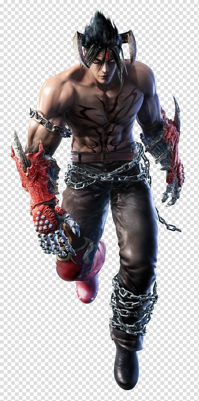 Devil Jin TTT2 modificado Personagem masculino pequeno com asas, png