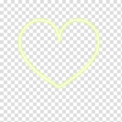 Lights, yellow neon light heart graphic transparent background PNG clipart