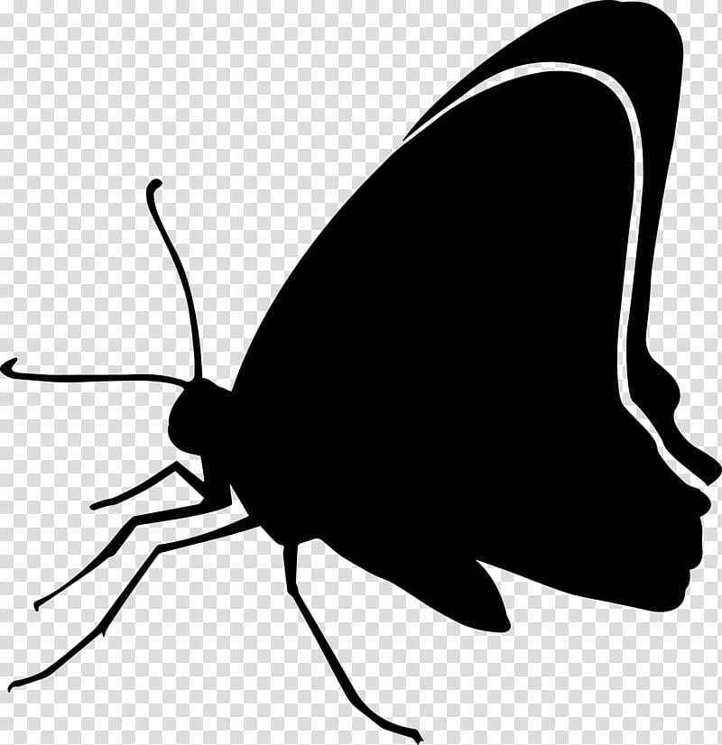 Butterfly Black And White, Silhouette, Black White M, Diagram, Moths And Butterflies, Insect, Pollinator, Pest transparent background PNG clipart