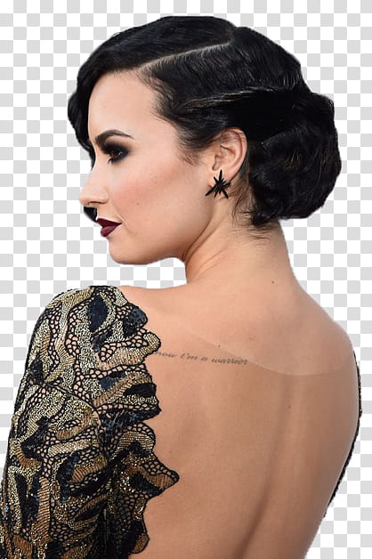Demi Lovato AMAs transparent background PNG clipart
