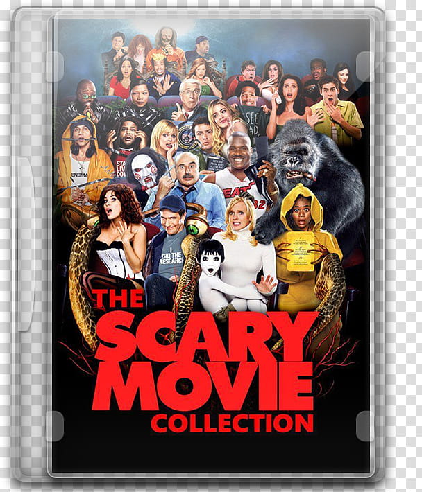 The Scary Movie Collection DVD Case Icon transparent background PNG clipart