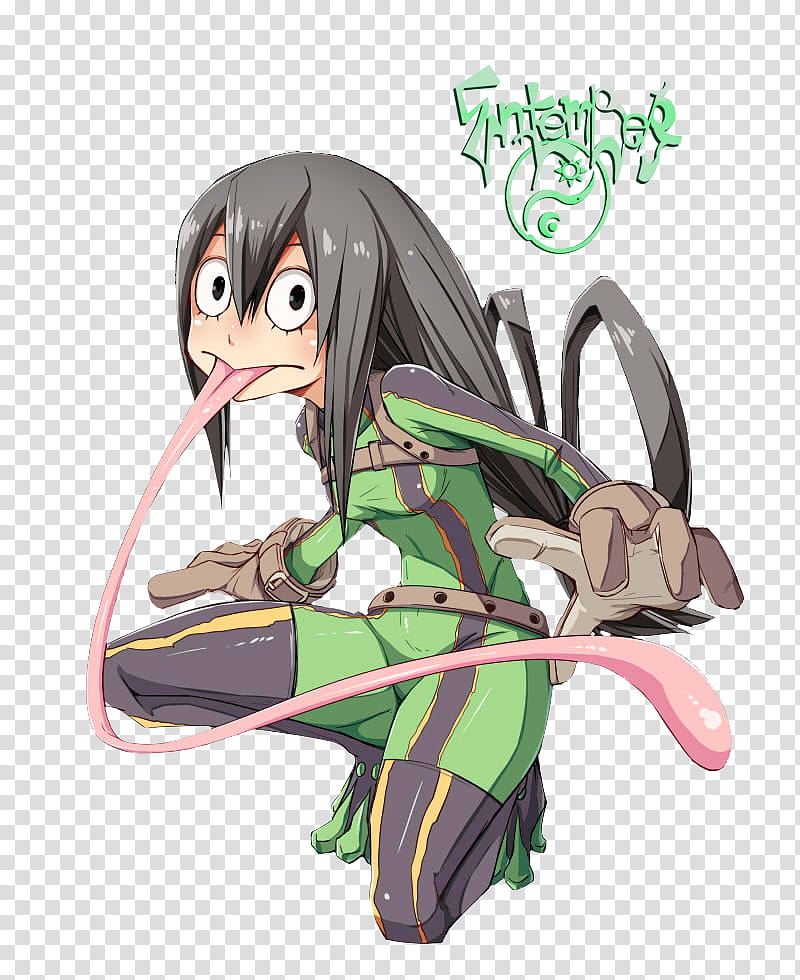 Asui Tsuyu Best Frog Girl transparent background PNG clipart