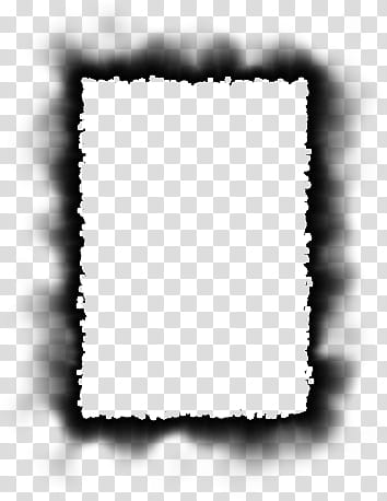 Burned Edges I s, black border transparent background PNG clipart