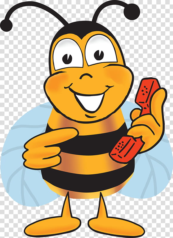Bee, Western Honey Bee, Bumblebee, Beehive, Queen Bee, Cartoon, Yellow, Facial Expression transparent background PNG clipart