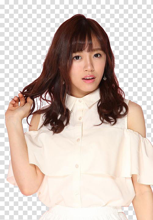 Miyabi AKB render transparent background PNG clipart