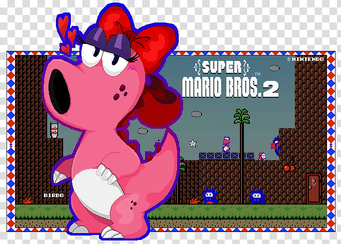 This is as far as you go!, Birdo (Catherine) transparent background PNG clipart