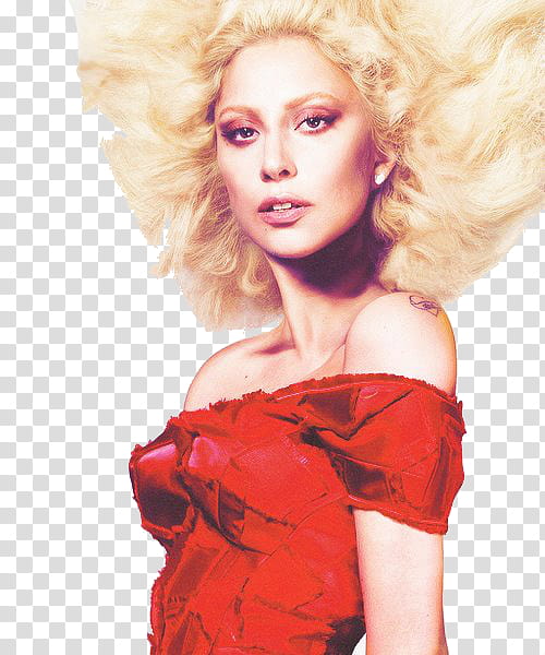 Lady Gaga shoot Vogue Magazine  transparent background PNG clipart
