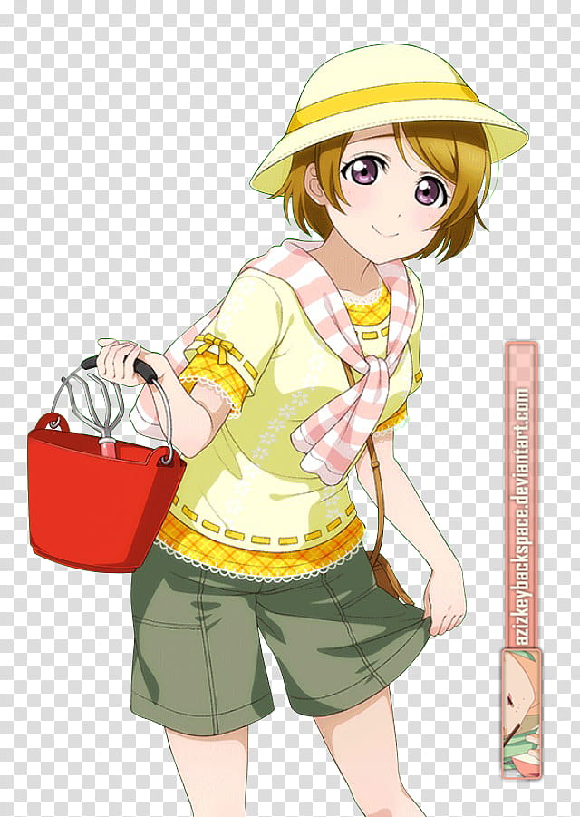 # Koizumi Hanayo (Love Live! Card) SR, Render transparent background PNG clipart