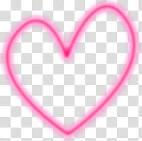 Corazones Ligths, pink heart transparent background PNG clipart