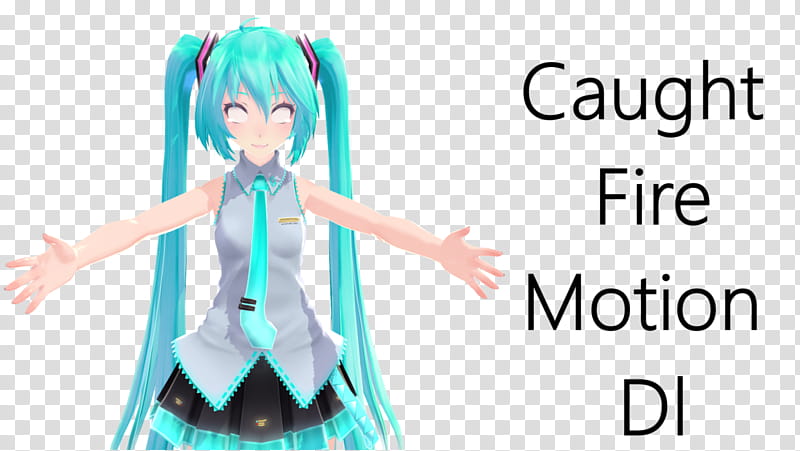 [MMD] Caught Fire [ + Motion ] transparent background PNG clipart