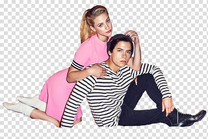 LILI REINHART E COLE SPROUSE transparent background PNG clipart