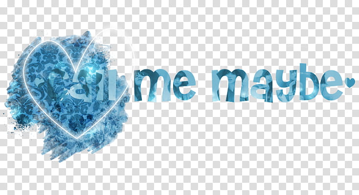 Call me maybe text, Anime Maybe illustration transparent background PNG clipart