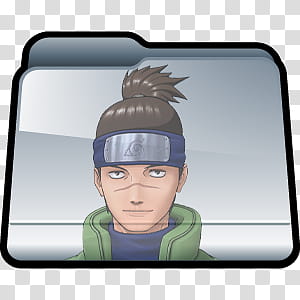 Anime Folders , Iruka folder icon transparent background PNG clipart