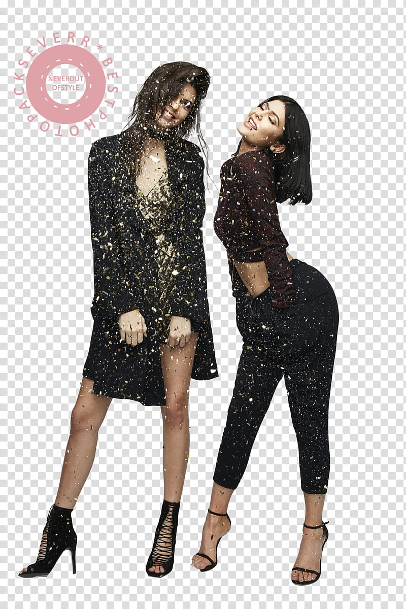 Pack Jenner Sisters , Kendall Jenner Kylie Jenner bangtidy net  icon transparent background PNG clipart