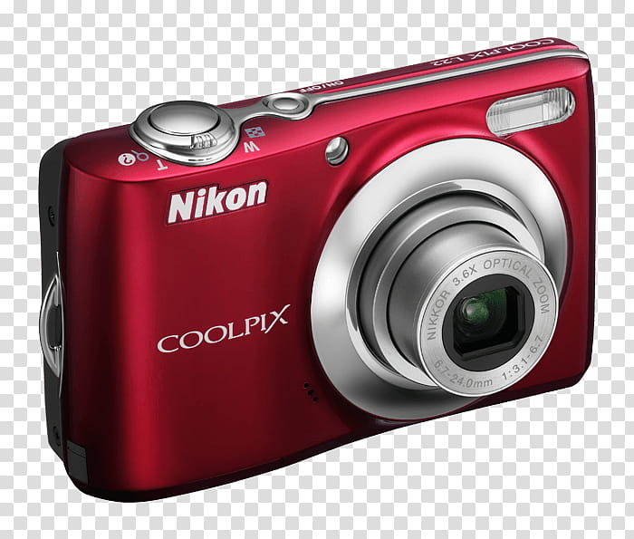 Camera Lens, Nikon Coolpix L110, Nikon Coolpix L24, Nikon Coolpix L22, Nikon Coolpix L29, Pointandshoot Camera, Zoom Lens, Digital Cameras, Nikon Coolpix Series, Cameras Optics transparent background PNG clipart