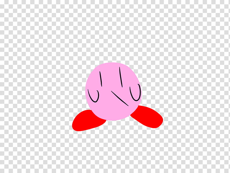 Some Lazy Kirbo Art. transparent background PNG clipart