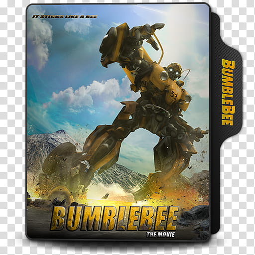 BumbleBee  Folder Icon, BumbleBee V transparent background PNG clipart