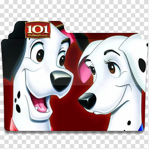 Disney Movies Icon Folder Pack,  Dalmatians transparent background PNG clipart