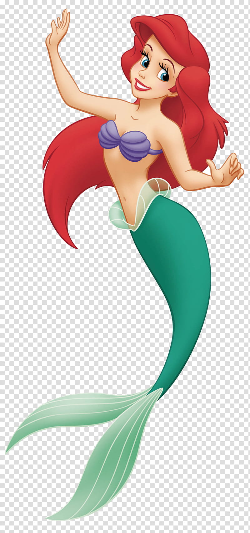 Ariel La Sirenita transparent background PNG clipart