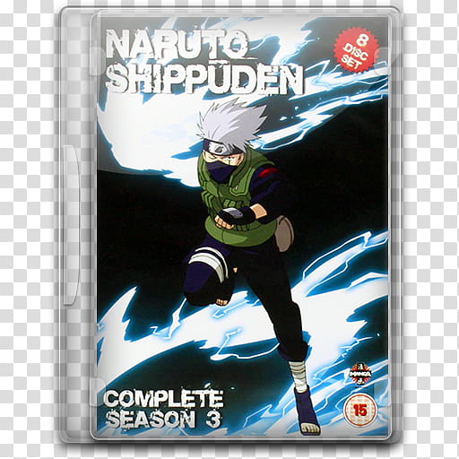 Naruto Shippuden TV Movies DVD Icon Collection, Naruto Shuppuden CS transparent background PNG clipart