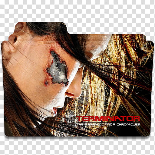 Terminator The Sarah Connor Chronicles Folder Icon, Terminator, The Sarah Connor Chronicles () transparent background PNG clipart