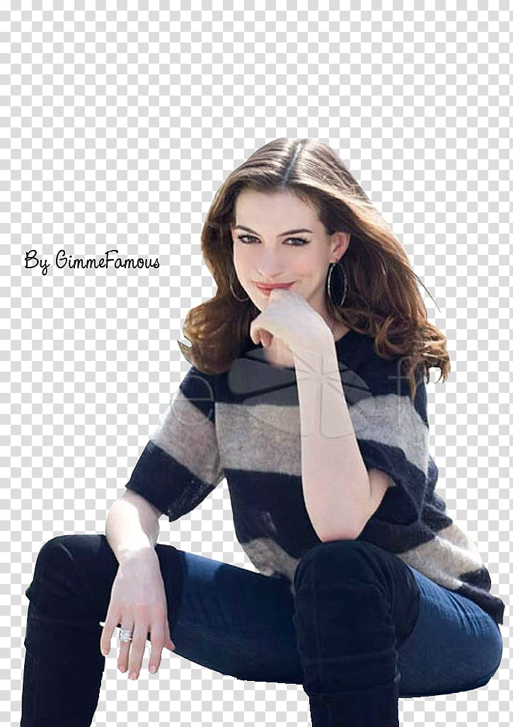 Anne Hathaway Shoot  transparent background PNG clipart