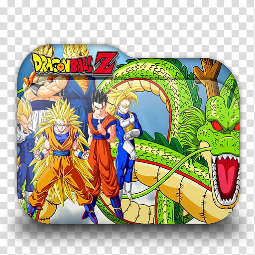 Dragon Balls Anime Folder Icon, Dragon Ball Z folder transparent background PNG clipart