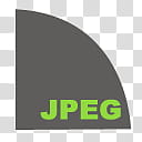Flat Angles File Types Green, green JPEG text transparent background PNG clipart
