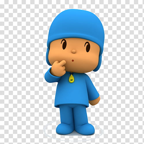 Pocoyo illustration, Television show Cartoon Animation, pocoyo, television,  blue, hand png