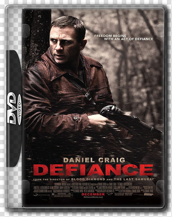 DVD Movie Case Icons, defiance transparent background PNG clipart