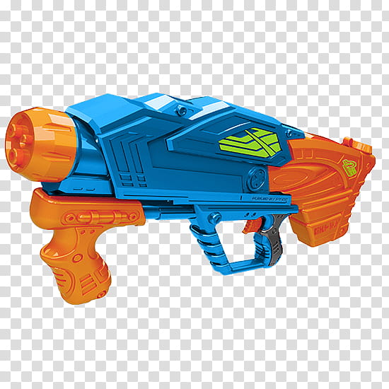 Gun, Water Gun, Blaster, Storm, Superstorm, Pistol, Orange, Toy transparent background PNG clipart