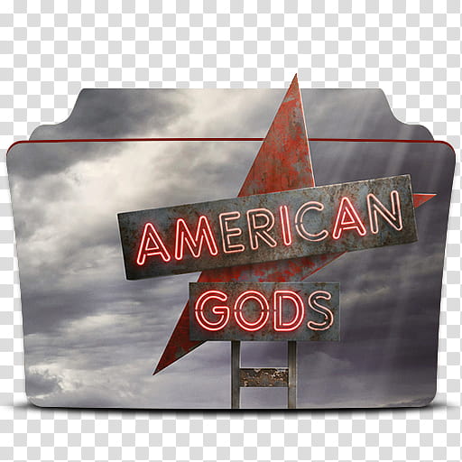 American Gods Folder Icons, American Gods V transparent background PNG clipart