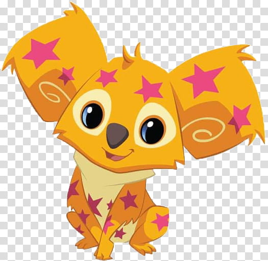 Koala, Animal Jam, Dog, Sapphire, Diamond, Cartoon, Yellow, Orange transparent background PNG clipart