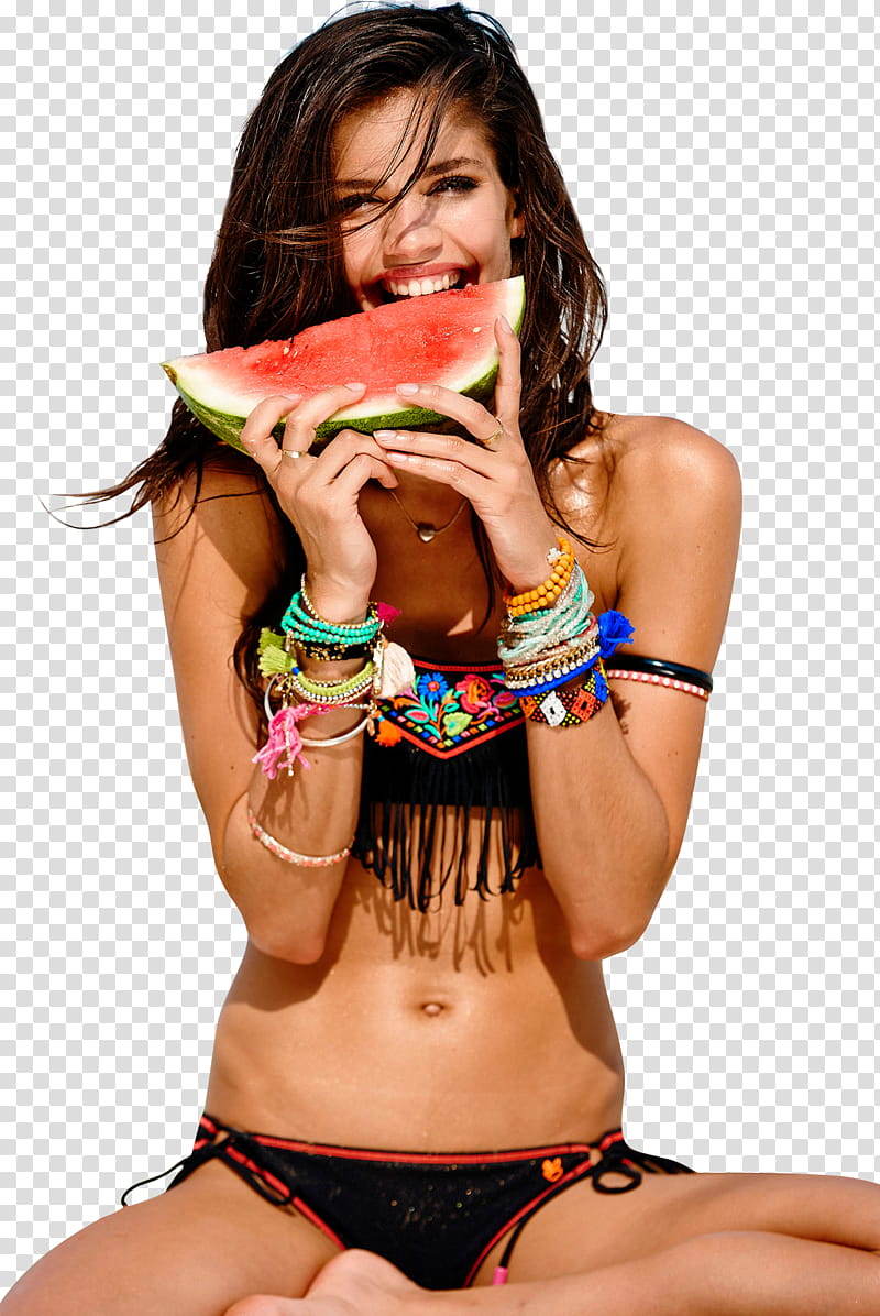 Sara Sampaio ,  transparent background PNG clipart