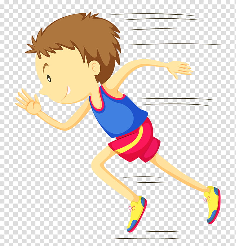 Exercise, Cartoon, Drawing, Running, Jumping, Fun, Recreation, Playing  Sports transparent background PNG clipart