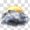 AccuWeather COLOR Weather Skin, sun and clouds illustration transparent background PNG clipart