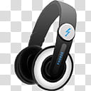 Media Pack realistic Icon, headphones  transparent background PNG clipart